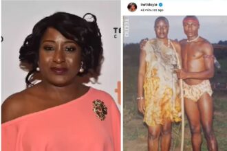 Actress Ireti Doyle Shares Throwback Photo, Reminisces On Her Colourful Nollywood Journey