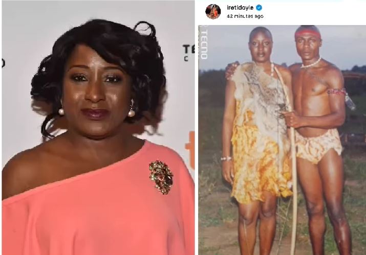 Actress Ireti Doyle Shares Throwback Photo, Reminisces On Her Colourful Nollywood Journey