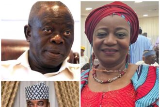 Airport Drama: Former Presidential Aide, Lauretta Onochie Slams Oshiomole And Kwam 1