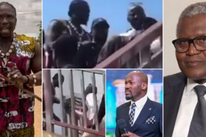 Apostle Suleman and Verydarkman meet in Auchi, form alliance over Dangote truck accidents (VIDEO)