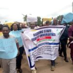 ASUU stages protest in Taraba, rejects FG’s staff loan scheme