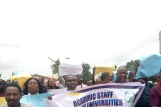 ASUU stages protest in Taraba, rejects FG’s staff loan scheme