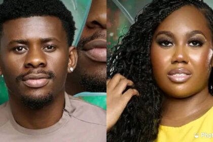BBNaija lovebirds Victory, Gigi Jasmine argue over who made ‘the first move’