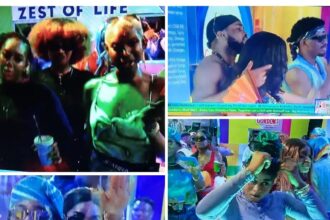 BBNaija S10 August 16 drama: Housemates clash from pre-party to post-party with table-shaking face-offs, insults, bread theft confessions