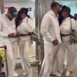 Blessing CEO Shares Loved-up Video of Her And IVD at The Airport Before His Arrest