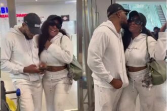 Blessing CEO Shares Loved-up Video of Her And IVD at The Airport Before His Arrest