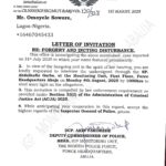 BREAKING: Inspector-General Egbetokun Begins Renewed Harassment Of Sowore Over Police Promotion Scandal Involving His Mistresses