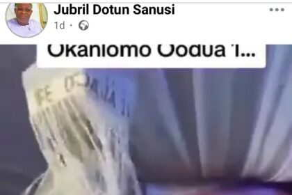 Chief Dotun Sanusi’s ‘Okanlomo Oodua’ Conferment celebratory moments with Ooni emerge amid Alaafin objection