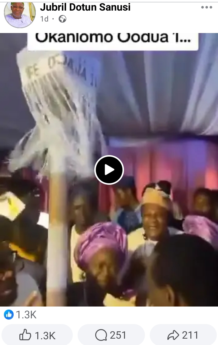 Chief Dotun Sanusi’s ‘Okanlomo Oodua’ Conferment celebratory moments with Ooni emerge amid Alaafin objection