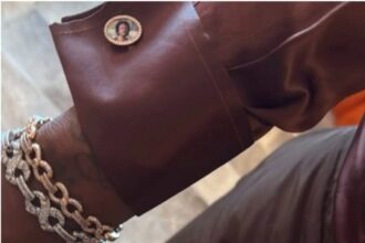 Davido Honours Late Son Ifeanyi With Custom Cufflinks at Miami Wedding