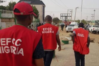 EFCC Reacts, Releases Statement After Lady Showed Damages Done To Her Apartment During 3 A.M. Raid In Port Harcourt