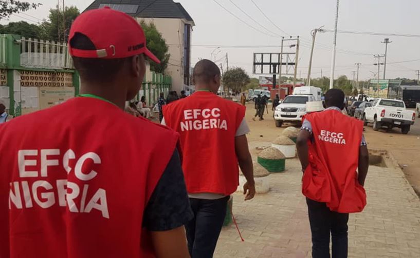 EFCC Reacts, Releases Statement After Lady Showed Damages Done To Her Apartment During 3 A.M. Raid In Port Harcourt