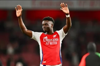EPL: Saka to miss Liverpool vs Arsenal, England matches