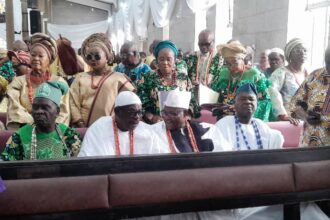 Final Burial Service Underway For Late Olubadan, Olakulehin (Photos)