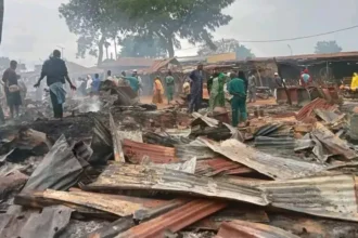 Fire guts community’s cattle market in Kwara
