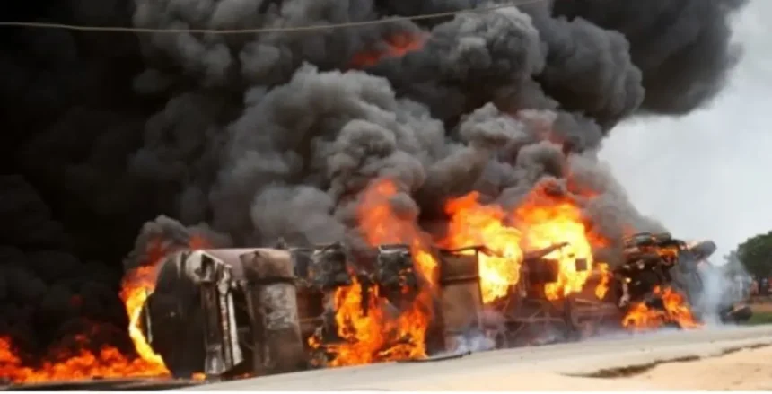 Fuel tanker explosion rocks Oshodi, Lagos
