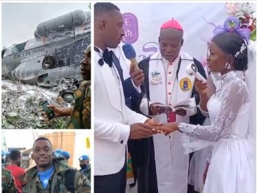 Ghanaian Soldier Who Died In Helicopter Crash Got Married Just Last Month