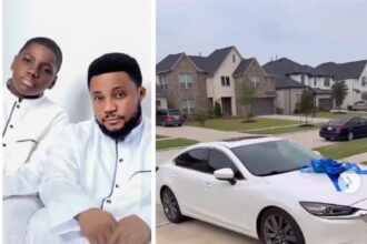 Gospel Singer Tim Godfrey Gifts Son a Car For His 17th Birthday