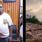 Hotel Under Construction Collapses, K!lls Owner In Edo (Video)