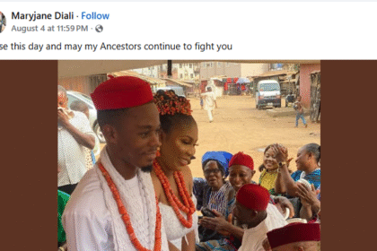 I Curse This Day And May My Ancestors Continue to Fight You - Nigerian Woman Drags Ex-husband on Facebook