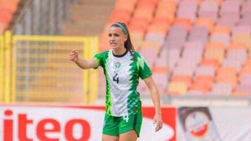 I Just Show Them My Dad’s Picture – Plumptre On Super Falcons Players Doubting She’s Nigerian