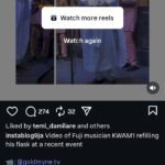 KWAM 1’s mystery flask trends again as he refills mid-show after Airport drama (VIDEO)
