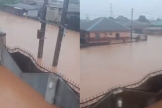 Lagos Commissioner for Environment Reacts to Trending Video of Flooded Ikorodu Community (Video)