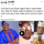“My Dad was not sick” – Chief Kanran’s daughter clarifies cause of death (VIDEO)