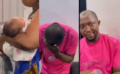 Nigerian Man Arrested For Allegedly Be@ting His Wife Four Days After Welcoming Their Baby Arraigned In Court