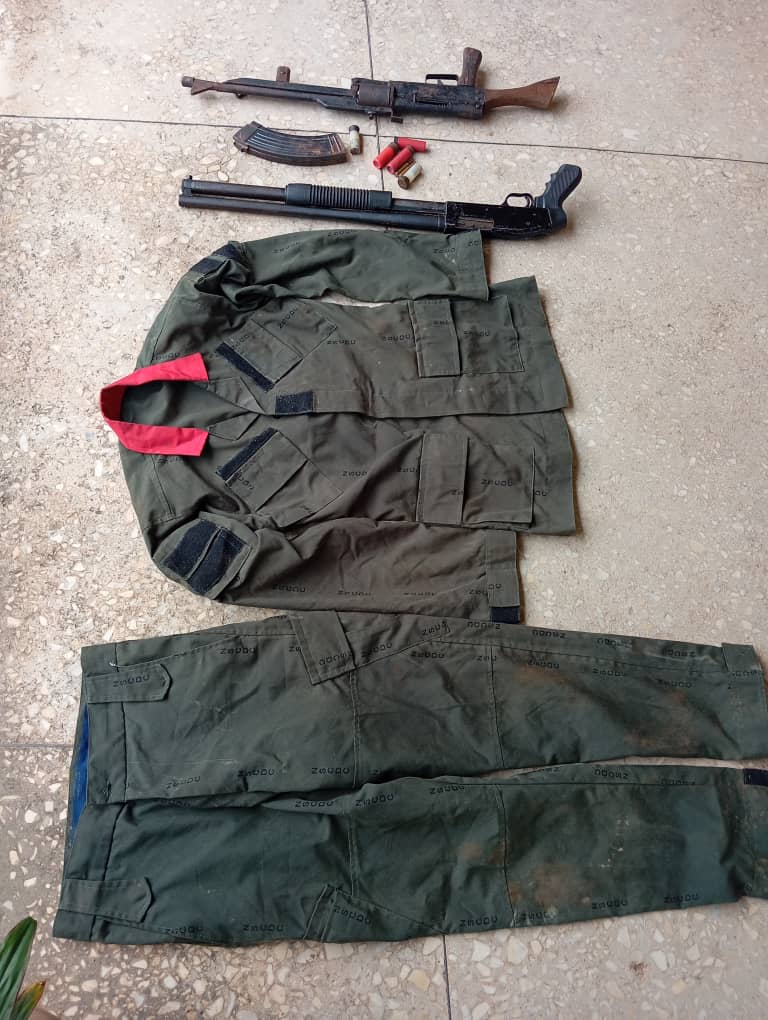 Notorious kidnap kingpin arrested in Nasarawa, arms, ammunition, uniforms recovered