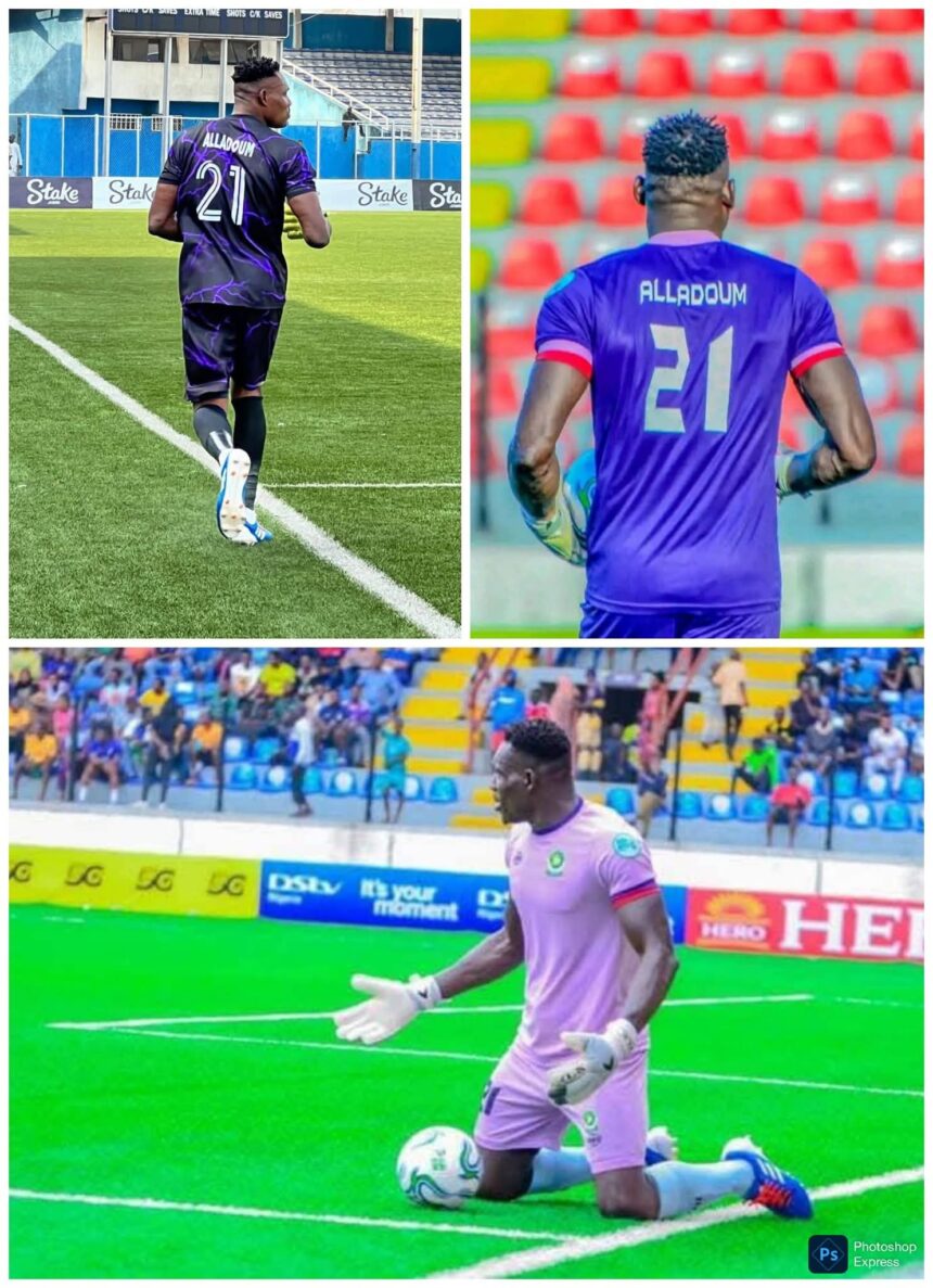 NPFL: CAR goalkeeper Alladoum joins Remo Stars