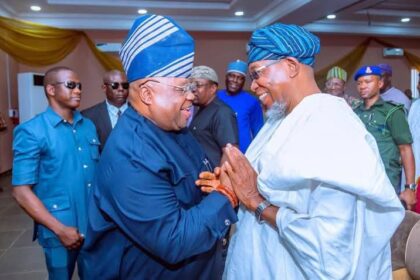 Osun: Aregbesola, Adeleke reconcile, unite on 2026 governorship race