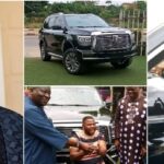 Oyo Governor Makinde surprises Yinka Ayefele with SUV gift after Fresh FM fire disaster (VIDEO)