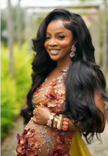 Popular Media Personality, Toke Makinwa Reveals She Is Expecting Her First Child (Video)