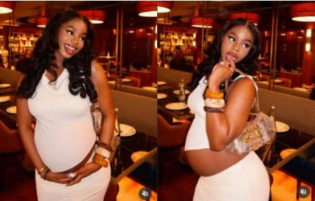 Priscilla Ojo Shows Off Baby Bump In New Video