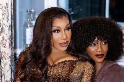 Rita Dominic and Genevieve Nnaji melt hearts with sweet photo, reflect on Nollywood beginnings