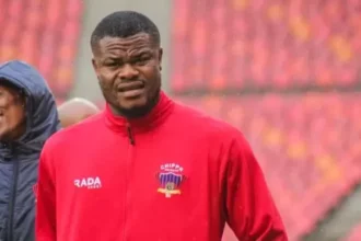 South Africa: Nwabali returns to training after injury scare