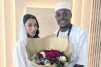 Super Eagles Star Fisayo Dele-Bashiru Marries Moroccan Sweetheart In Manchester