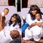 Tawa Ajisefini celebrates son Abdulqayyum on first birthday