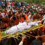 Tears As Hundreds Of People Attend Funeral Of Revered Crocodile In India (Photos)
