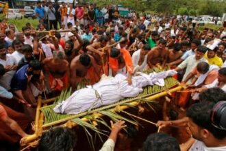 Tears As Hundreds Of People Attend Funeral Of Revered Crocodile In India (Photos)