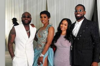 This Picture Is Special - Davido Says As He Shares Photo of Himself, Chioma, Dbanj And His Wife