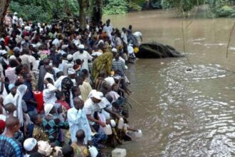 Thousands Of People Gather In Osogbo For Grand Finale Of Osun-Osogbo Festival (Photos)