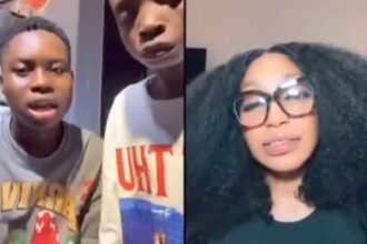 Tiktoker Peller Expresses Shock After Rita Dominic Joined His Live, Kneels to Beg Her