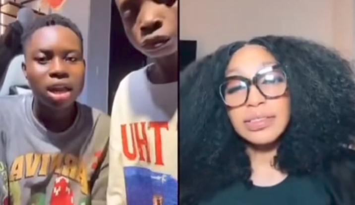 Tiktoker Peller Expresses Shock After Rita Dominic Joined His Live, Kneels to Beg Her