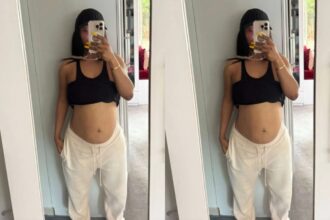 Toke Makinwa Shares Photo of Her Bare Bump Following Surrogacy Claim