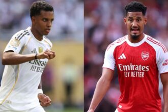 Transfer: Real Madrid contact Arsenal over Rodrygo, Saliba deal as Roma wait for Sancho