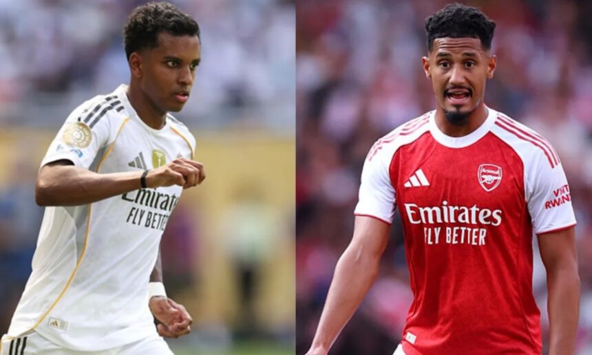 Transfer: Real Madrid contact Arsenal over Rodrygo, Saliba deal as Roma wait for Sancho