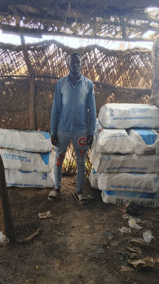 Troops Arrest Suspected Boko Haram Logistics Supplier In Maiduguri (Photos)