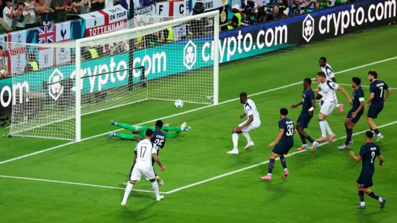 UEFA Super Cup: PSG produce stunning comeback to beat Tottenham